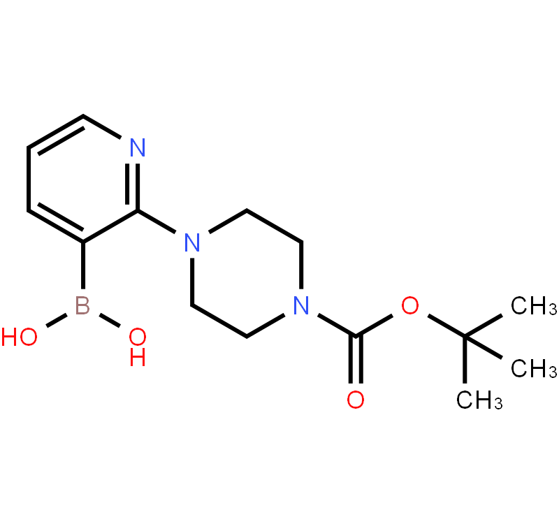 2-(4-(tert-Butoxycarbonyl)piperazin-1-yl)pyridine-3-boronic acid
