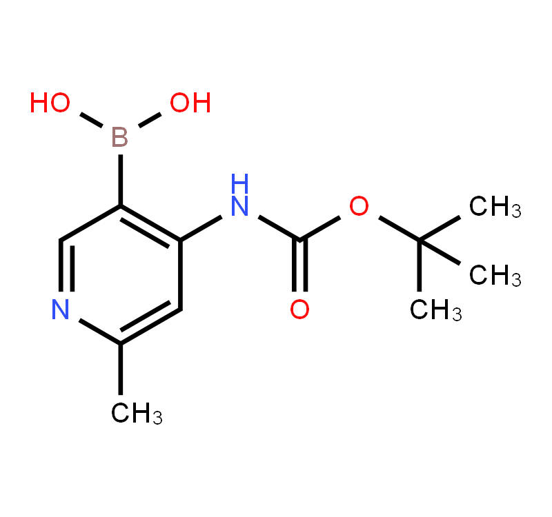 4-[(tert-Butoxycarbonyl)amino]-6-methylpyridine-3-boronic acid
