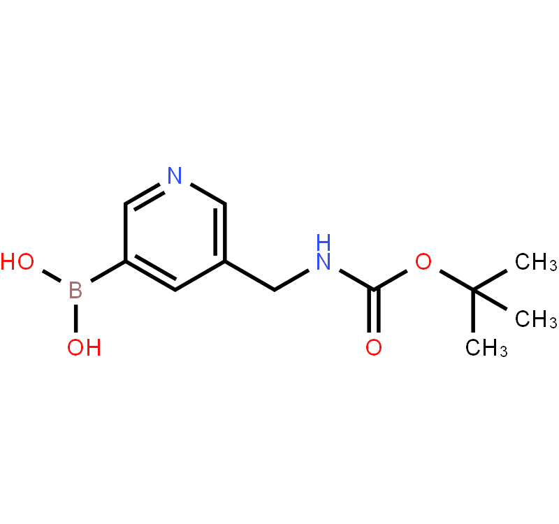 5-([tert-Butoxycarbonylamino]methyl)pyridine-3-boronic acid
