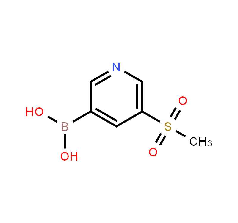 5-(Methylsulfonyl)pyridine-3-boronic acid