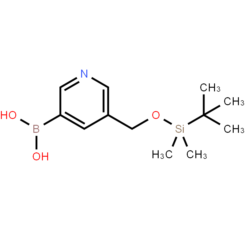 5-[(tert-butyldimethylsilyloxy)methyl]pyridine-3-boronic acid
