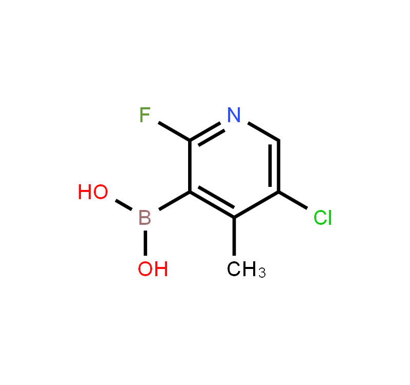 5-Chloro-2-fluoro-4-methylpyridne-3-boronic acid