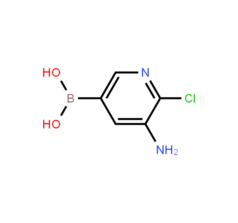 3-Amino-2-chloropyridine-5-boronicacid
