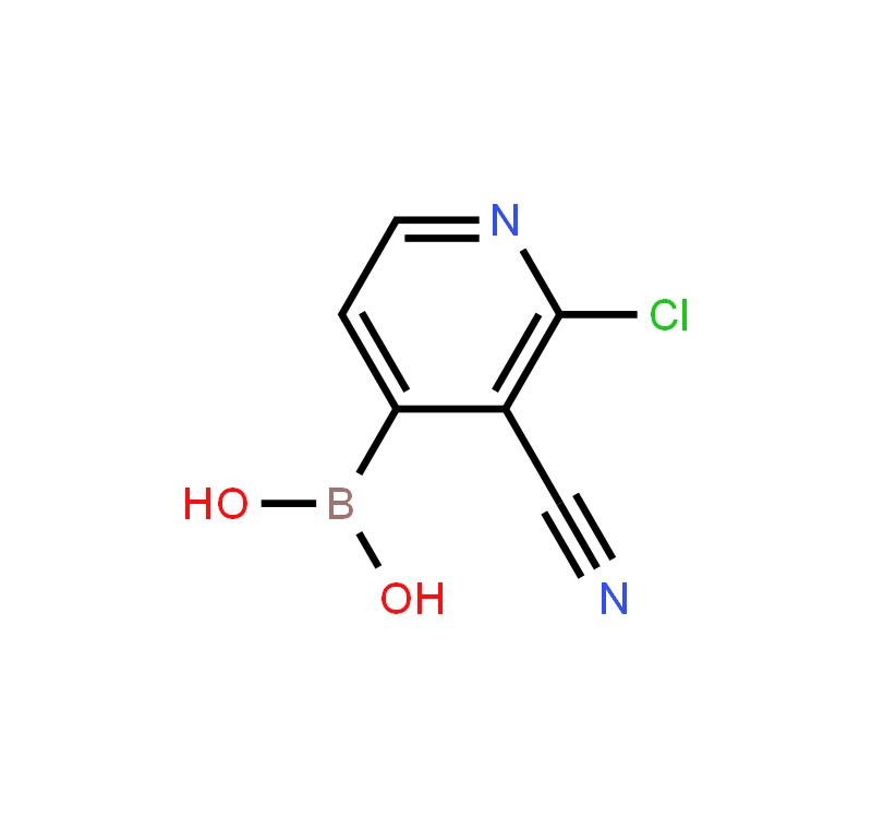 2-Chloro-3-cyanopyridine-4-boronic acid