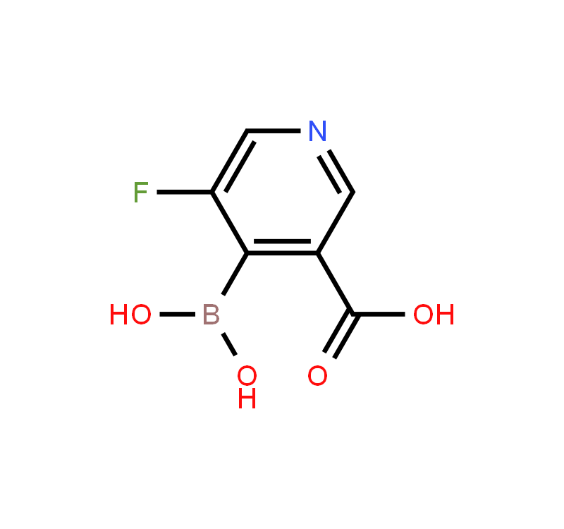 3-Carboxy-5-fluoropyridine-4-boronic acid