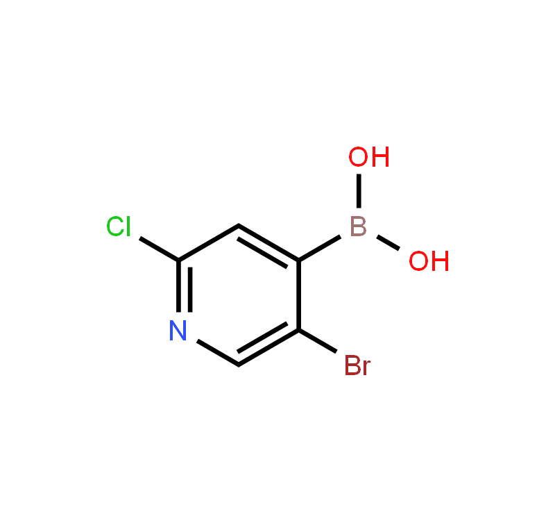 5-Bromo-2-chloropyridine-4-boronic acid