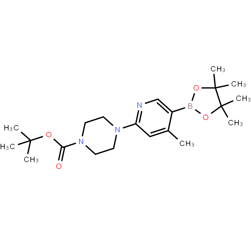 2-(4-Boc-piperazin-1-yl)-4-methylpyridine-5-boronic acid pinacol ester
