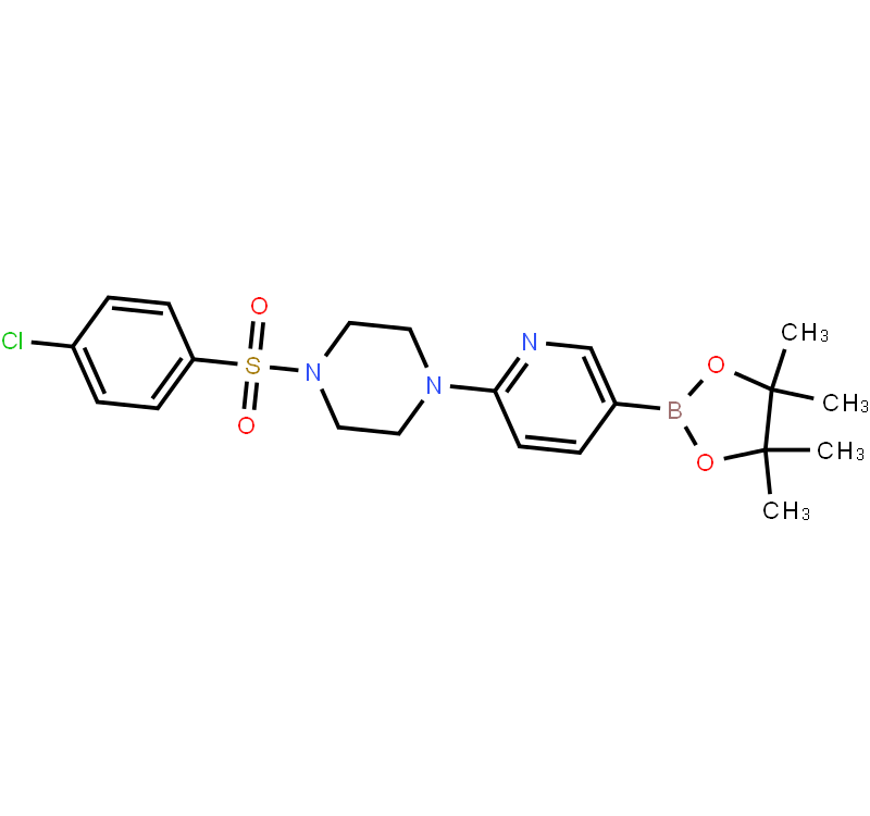 2-[4-(4-Chlorophenylsulfonyl)piperazin-1-yl]pyridine-5-boronic acid pinacol ester
