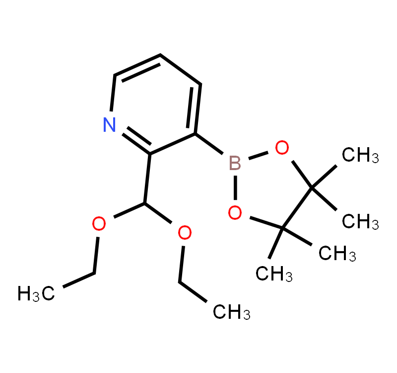2-Diethoxymethylpyridine-3-boronic acid pinacol ester