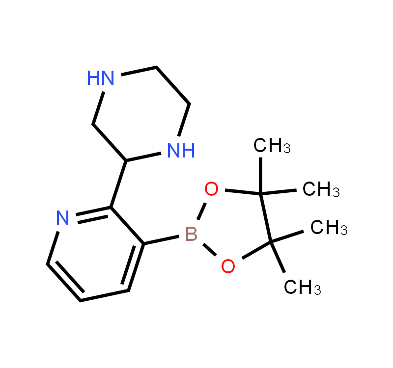 2-Piperazinylpyridine-3-boronic acid pinacol ester