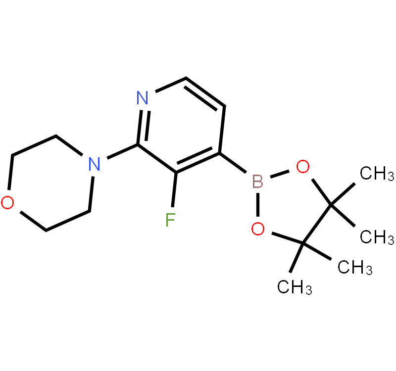 3-Fluoro-2-(4-morpholino)pyridine-4-boronic acid pinacol ester