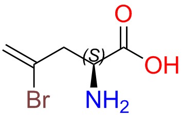 L-2-Amino-4-bromo-4-pentenoic acid