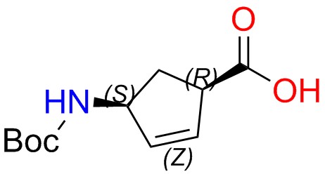 (+)-(1R,4S)-N-Boc-4-aminocyclopent-2-enecarboxylicacid