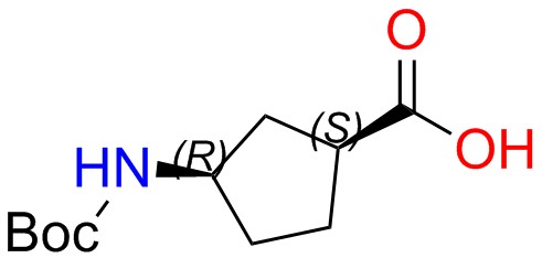 (+)-(1S,3R)-N-Boc-3-aminocyclopentanecarboxylicacidacid