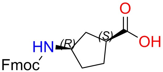 (+)-(1S,3R)-N-Fmoc-3-aminocyclopentanecarboxylicacid