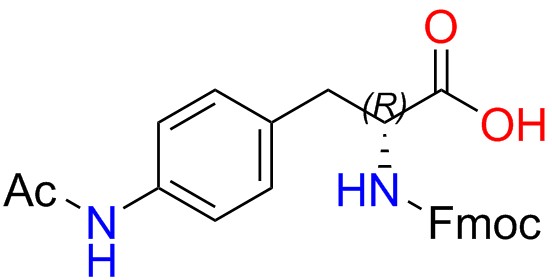 Fmoc-D-4-acetamidophe