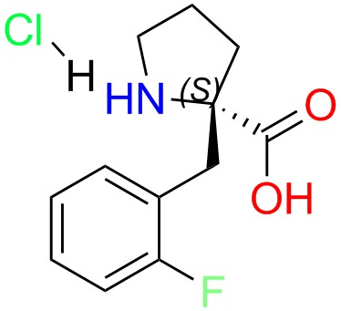 (S)-alpha-(2-fluorobenzyl)-proline-HCl