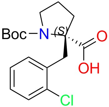 Boc-(S)-alpha-(2-chlorobenzyl)-proline