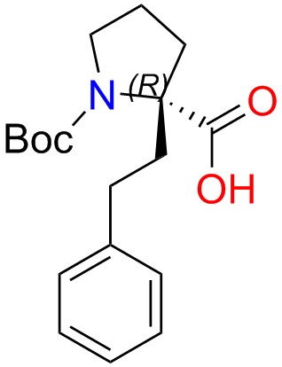 Boc-(R)-alpha-phenethyl-L-proline