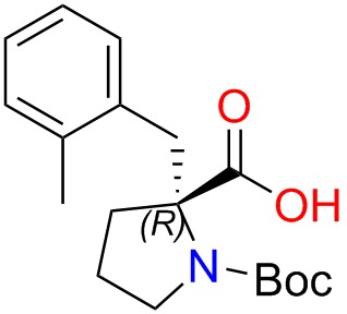 Boc-(R)-alpha-(2-methylbenzyl)-proline