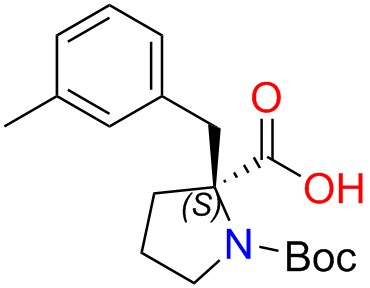 Boc-(S)-alpha-(3-methylbenzyl)-proline
