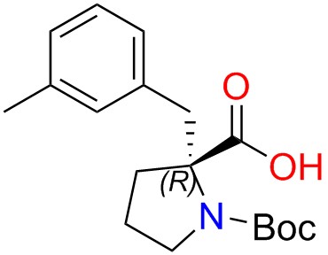 Boc-(R)-alpha-(3-methylbenzyl)-proline