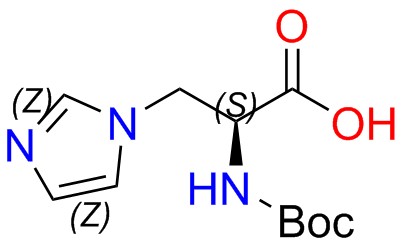 Boc-(S)-2-amino-3-(imidazol-1-yl)propanoic acid