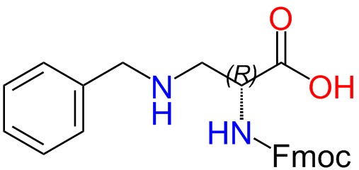 Fmoc-(R)-2-amino-3-(benzylamino)propanoic acid
