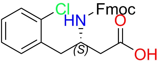 Fmoc-(S)-3-Amino-4-(2-chlorophenyl)-butyric acid