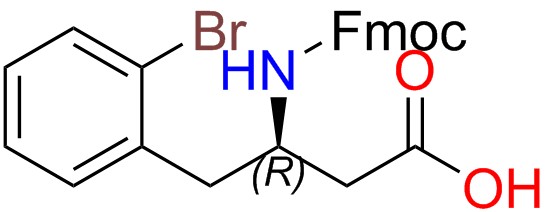 Fmoc-(R)-3-Amino-4-(2-bromophenyl)-butyric acid