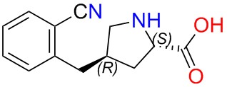 (2S,4R)-4-(2-cyanobenzyl)pyrrolidine-2-carboxylic acid