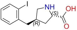 (2S,4R)-4-(2-iodobenzyl)pyrrolidine-2-carboxylic acid