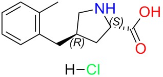 (2S,4R)-4-(2-methylbenzyl)pyrrolidine-2-carboxylic acid hydrochloride
