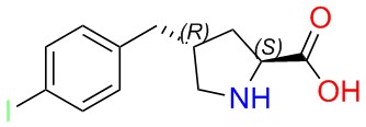 (2S,4R)-4-(4-iodobenzyl)pyrrolidine-2-carboxylic acid