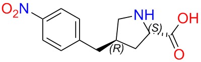 (2S,4R)-4-(4-nitrobenzyl)pyrrolidine-2-carboxylic acid