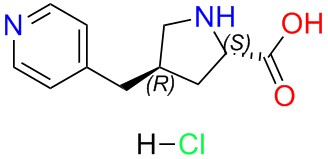 (2S,4R)-4-(pyridin-4-ylmethyl)pyrrolidine-2-carboxylic acid dihydrochloride