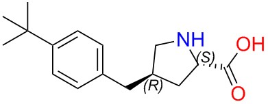 (2S,4R)-4-(4-tert-butylbenzyl)pyrrolidine-2-carboxylic acid