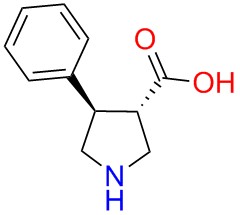 (+/-)-trans-4-Phenyl-pyrrolidine-3-carboxylicacid