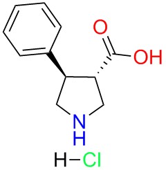 (+/-)-trans-4-Phenyl-pyrrolidine-3-carboxylicacid-HCl