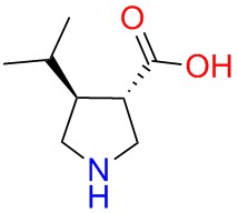 (+/-)-trans-4-isopropyl-pyrrolidine-3-carboxylicacid