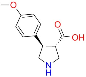 (+/-)-trans-4-(6-methoxy-3-pyridinyl)-pyrrolidine-3-carboxylicacid