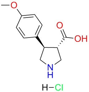 (+/-)-trans-4-(6-methoxy-3-pyridinyl)-pyrrolidine-3-carboxylicacid-2HCl