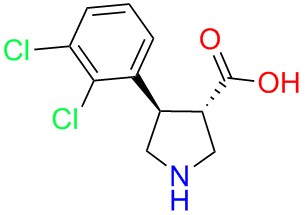 (+/-)-trans-4-(2,3-dichloro-phenyl)-pyrrolidine-3-carboxylicacid
