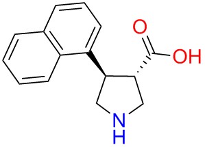 (+/-)-trans-4-(1-naphthyl)-pyrrolidine-3-carboxylicacid