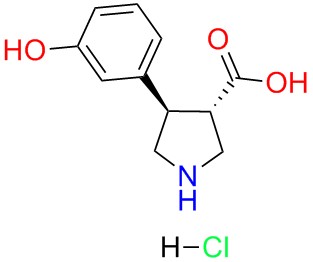 (+/-)-trans-4-(3-hydroxy-phenyl)-pyrrolidine-3-carboxylicacid-HCl