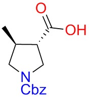 (3S,4R)-1-CBZ-4-METHYLPYRROLIDINE-3-CARBOXYLICACID