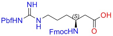 Fmoc-L-β-HomoArg(Pbf)-OH