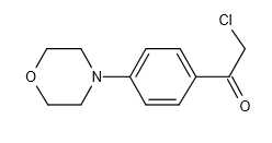 2-chloro-1-(4-morpholinophenyl)ethanone