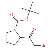 (S)-tert-butyl 2-(2-broMoacetyl)pyrrolidine-1-carboxylate